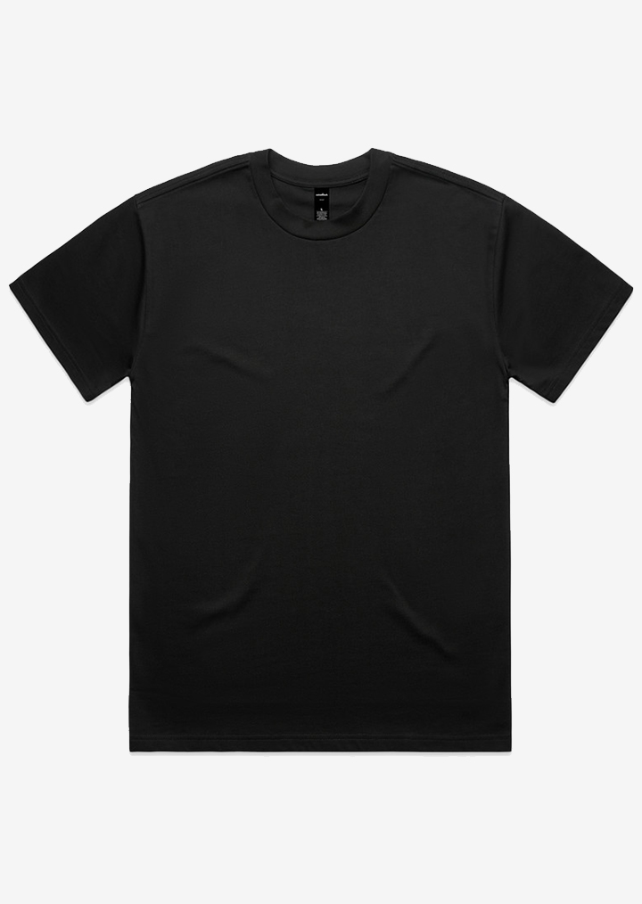 ASColour Heavy T-shirt in Black