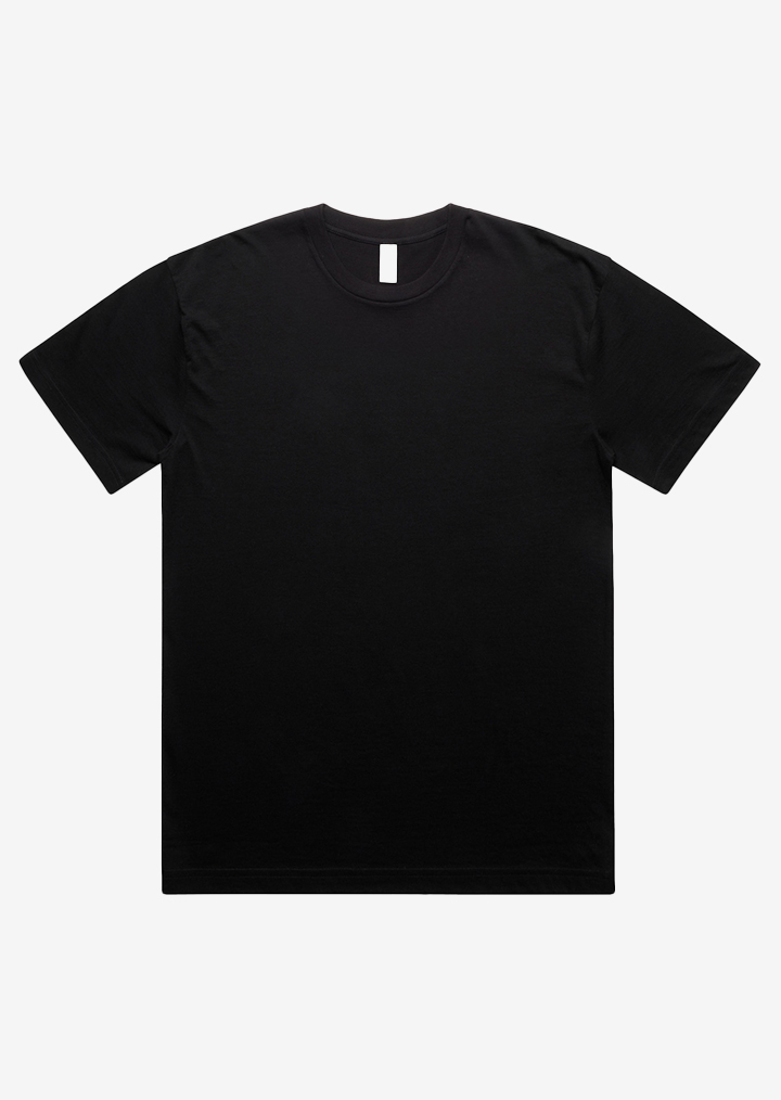 ASColour Block Oversized t shirt in Black