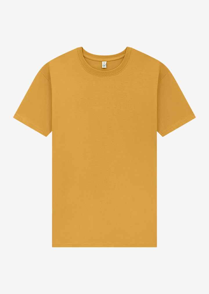 Earth Positive oversized organic cotton t shirt for streetwear and premium screen printing