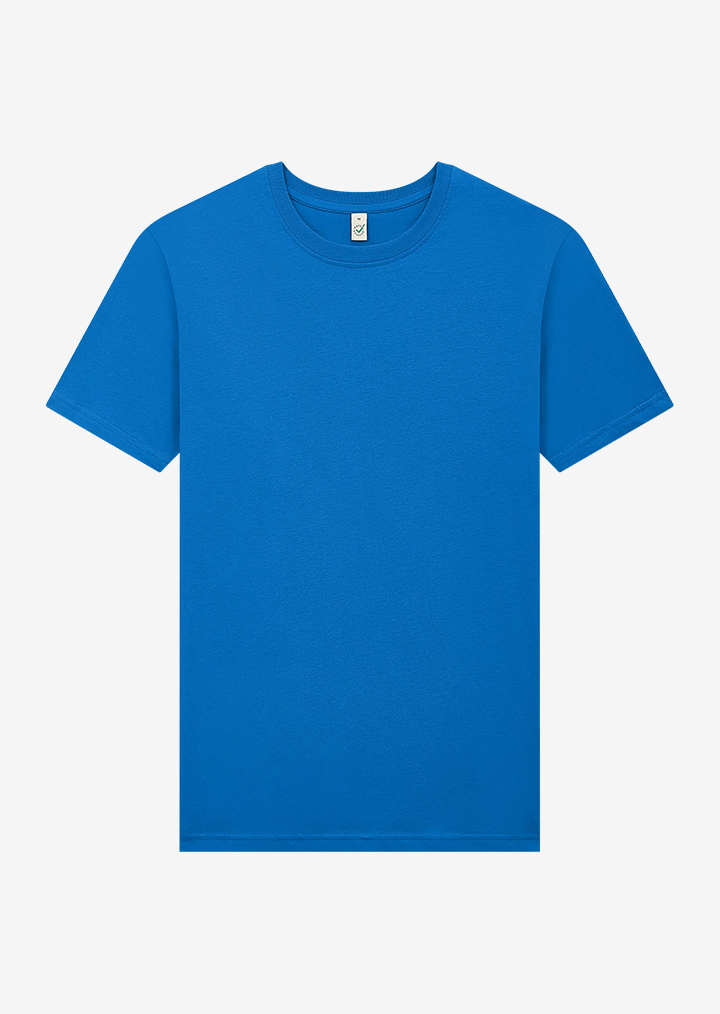 Earth Positive organic cotton t shirt for sustainable screen printing and custom clothing