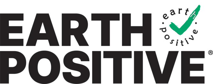 Earth Positive organic and climate neutral clothing brand logo